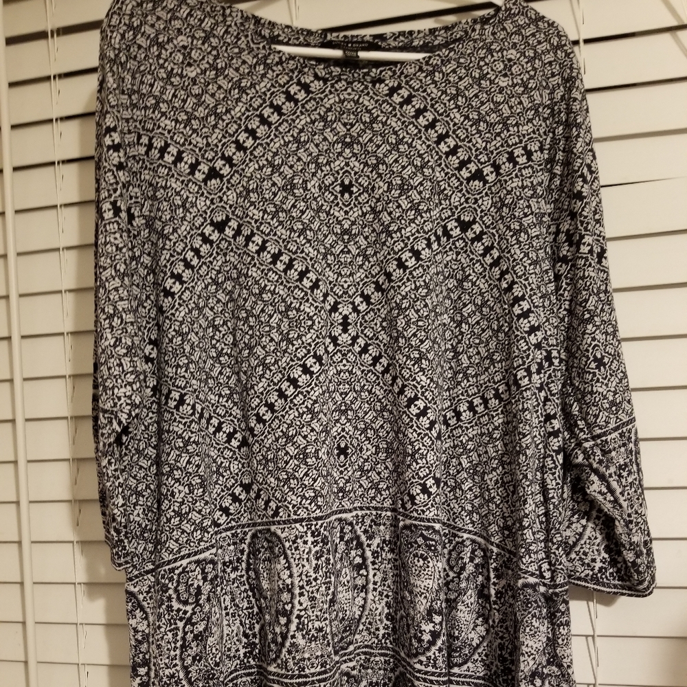 Lucky Brand Plus Size Tunic 2X
